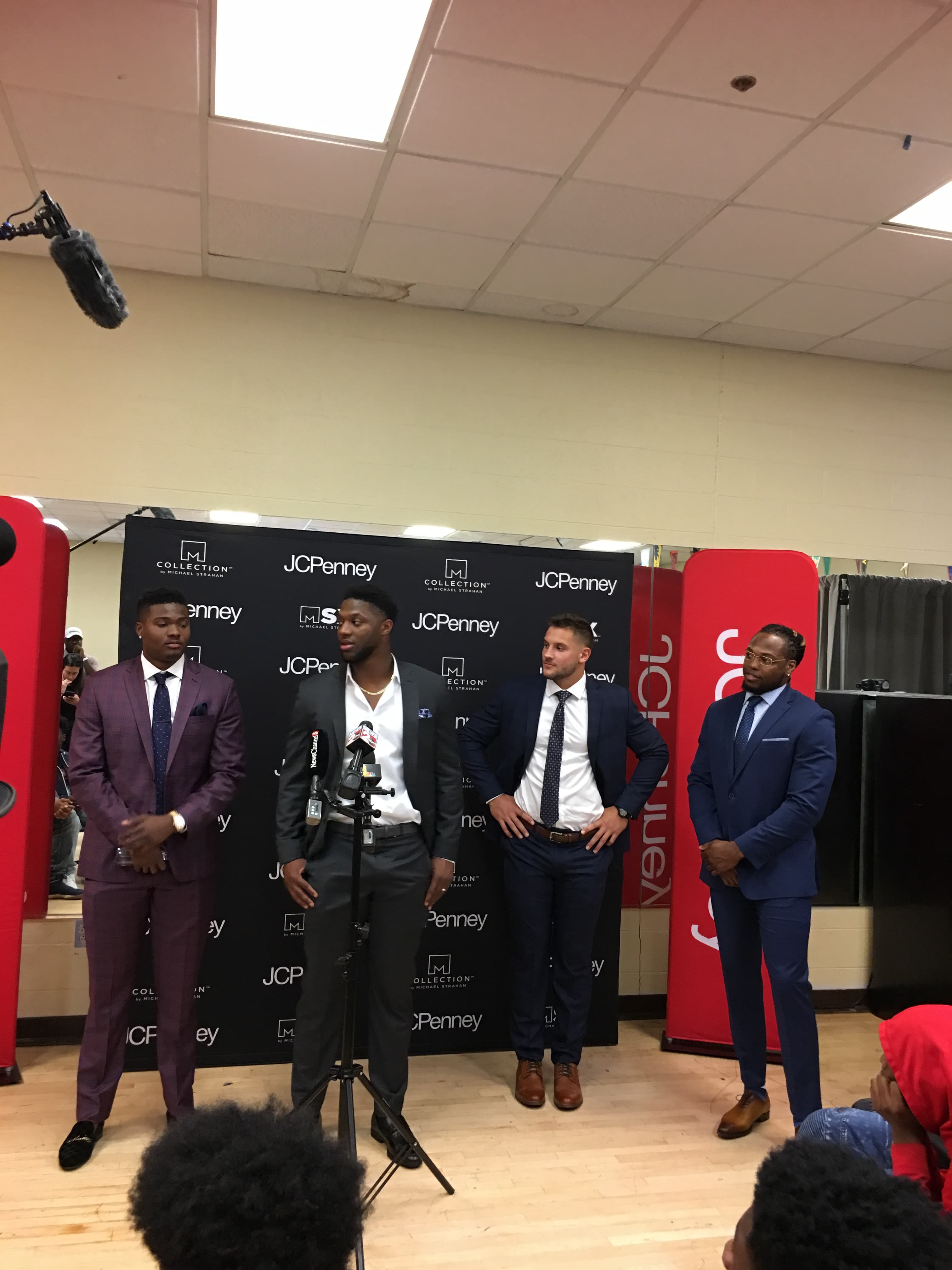 Vila Cleaners & Alterations with clients at an event